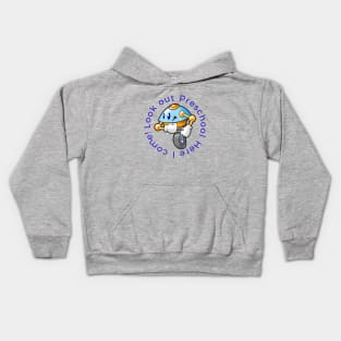 Look Out Preschool Here I Come! Funny Robot Kids Hoodie